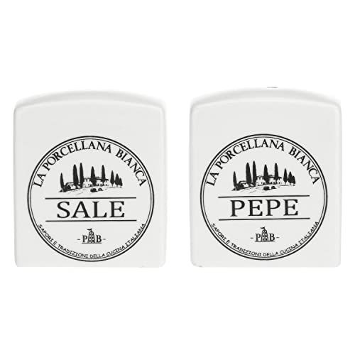 PORCELLANA Conserva Set Salz/Pfeffer Gb von LA PORCELLANA BIANCA