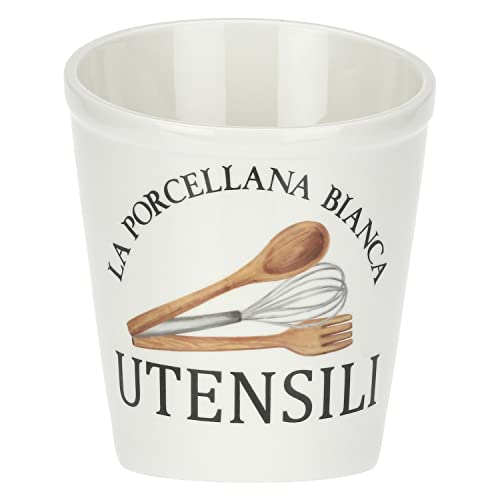 Porcellana Conserva Utensilienhalter, 14 x 15 x 18 cm, Deco Gb, Nylon/A von LA PORCELLANA BIANCA