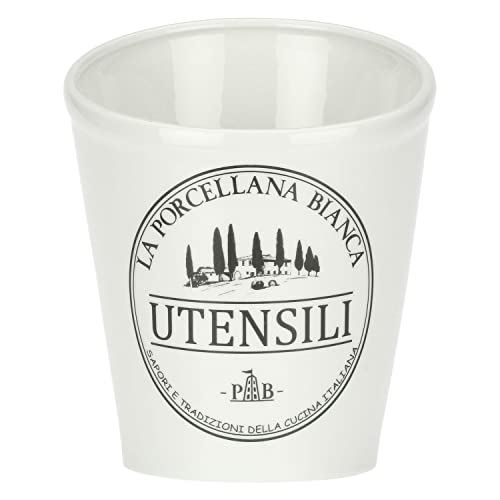 Porcellana Conserva Utensilienhalter, 14 x 15 x 18 cm von LA PORCELLANA BIANCA