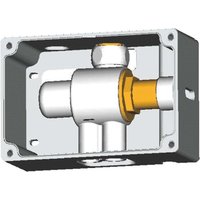 Porcher - Ideal Standard CeraPlus - Thermostat-Anschlussbox zur Temperaturmischung (universal verwendbar mit allen Sensor-Armaturen), neutral A3813NU von PORCHER