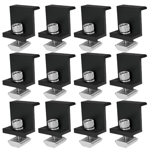 12 Stück Solarmodul Halterung, 30 Mm Solarpanel Halterung, Befestigung Solarmodul, Solarpanel Z Halter Mit Muttern Und Schrauben, Für Solarmodul Montage, Für Camping, Dach, Wohnmobil 12 Stück Solarmodul Halterung, 30 Mm Solarpanel Halterung, Befestigung Solarmodul, Solarpanel Z Halter Mit Muttern Und Schrauben, Für Solarmodul Montage, Für Camping, Dach, Wohnmobil von PORFOYO