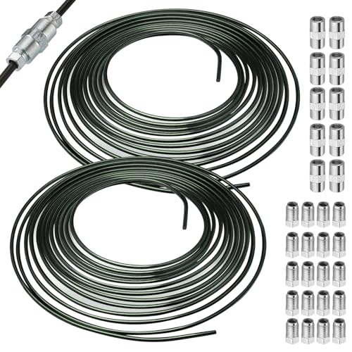 2 x 5m Bremsleitung Set Ø 4,75mm, Bremsleitungswerkzeug, Kupfer Bremsleitung Set+30 Verschraubungen, Bremsrohr Auto Ersatz Bremsleitungssatz Länge 2 x 5m Bremsleitung Set Ø 4,75mm, Bremsleitungswerkzeug, Kupfer Bremsleitung Set+30 Verschraubungen, Bremsrohr Auto Ersatz Bremsleitungssatz Länge von PORFOYO