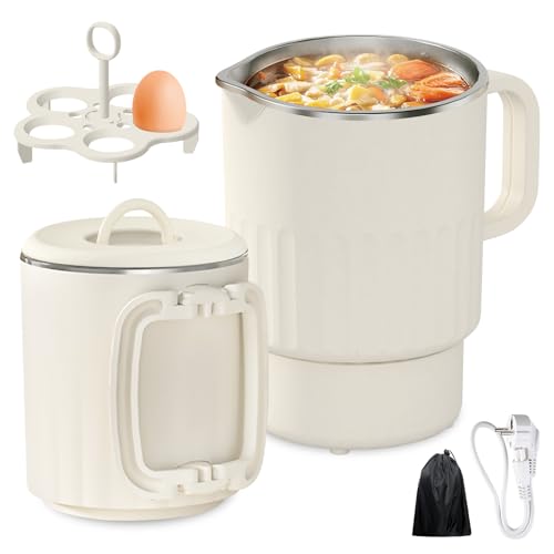 Faltbarer Wasserkocher 1L – Tragbarer Reisewasserkocher aus Edelstahl – Camping Wasserkocher mit 600W, Doppelwand, Konstanttemperatur & Dauerkochfunktion – BPA-frei Faltbarer Wasserkocher 1L – Tragbarer Reisewasserkocher aus Edelstahl – Camping Wasserkocher mit 600W, Doppelwand, Konstanttemperatur & Dauerkochfunktion – BPA-frei von PORFOYO