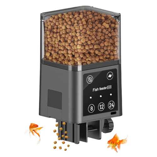 Futterautomat Aquarium, 320 Ml Automatischer Fischfutterautomat, Futterautomat Fische Aquarium, Fischfutter Automat, Aquarium Futterautomat Mit DREI Zeitgesteuerte Fütterungsmodi Futterautomat Aquarium, 320 Ml Automatischer Fischfutterautomat, Futterautomat Fische Aquarium, Fischfutter Automat, Aquarium Futterautomat Mit DREI Zeitgesteuerte Fütterungsmodi von PORFOYO