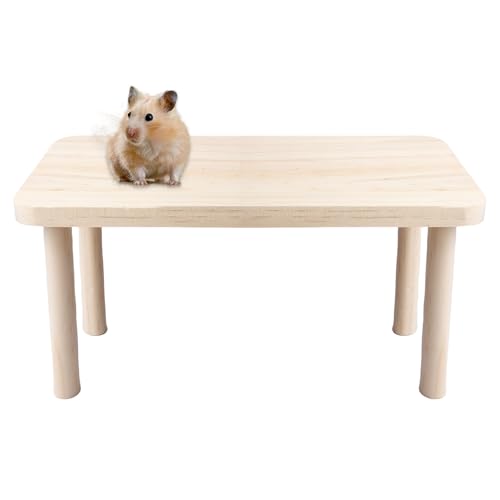 PORFOYO Hamster-Kletterleiter, Holz-Kletterspielzeug, Für Rennmaus, Meerschweinchen, Mäuse, Ratten von PORFOYO