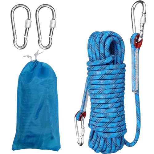 Kletterseil 10m 10mm Outdoor-Seil Sicherheitsseil Rettungsseil Nylon Seil Statisches Kletterseil Seil Festmacherleine Statisches Seil Felskletterseil Für Outdoor, Sport, Campin, Wandern, Fischen Kletterseil 10m 10mm Outdoor-Seil Sicherheitsseil Rettungsseil Nylon Seil Statisches Kletterseil Seil Festmacherleine Statisches Seil Felskletterseil Für Outdoor, Sport, Campin, Wandern, Fischen von PORFOYO