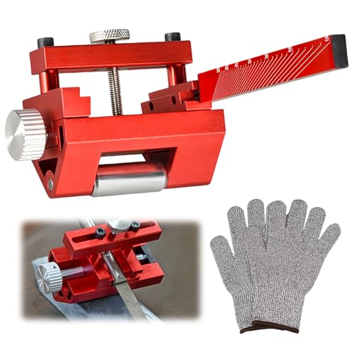 Schleifhilfe Stechbeitel Schleifhilfe, Stemmeisen Schärfen, Stechbeitel Schärfen, SchäRfhalter SchäRfhilfe für Holzwerkzeug SchäRfen Auf Wetzstein für Rollschleifer Messerschärfer von PORFOYO