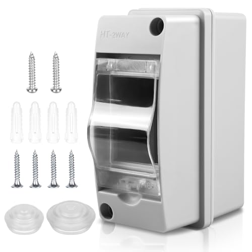 Sicherungskasten Aufputz Unterverteilung Aufputz Verteilerkasten: Verteilerkasten Kleinverteiler Aufputz 1 Reihig, Verteilerkasten Außen Wasserdicht IP65, Sicherungskasten Unterverteilung 2 Module Sicherungskasten Aufputz Unterverteilung Aufputz Verteilerkasten: Verteilerkasten Kleinverteiler Aufputz 1 Reihig, Verteilerkasten Außen Wasserdicht IP65, Sicherungskasten Unterverteilung 2 Module von PORFOYO