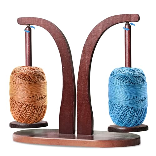 Wollabwickler Magnetisch, Kugellager Rotation Garnhalter, Garnhalter Für Knotenfreies, Wollabwickler Holz, Wollhaspel Rotierender, Häkelgarnhalter Spinner Für Häkel- Und Strickzubehör Geschenke Wollabwickler Magnetisch, Kugellager Rotation Garnhalter, Garnhalter Für Knotenfreies, Wollabwickler Holz, Wollhaspel Rotierender, Häkelgarnhalter Spinner Für Häkel- Und Strickzubehör Geschenke von PORFOYO