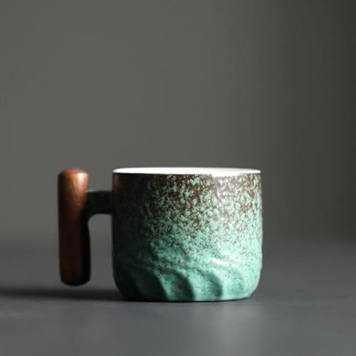 PORI 1 stücke 60 ML Japanische Keramiktasse Kaffeetasse Einzel Kung Fu Teetasse Home Office Teetasse mit Griff von PORI