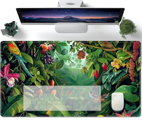 Gaming Mauspad XXL Regenwaldpalmen sind von Natur aus grün Mousepad Tischunterlage Large Size Multifunktionales Anti Rutsch schreibtischunterlage verbessert Präzision und Geschwindigkei 600x300x3mm Gaming Mauspad XXL Regenwaldpalmen sind von Natur aus grün Mousepad Tischunterlage Large Size Multifunktionales Anti Rutsch schreibtischunterlage verbessert Präzision und Geschwindigkei 600x300x3mm von PORNHUX