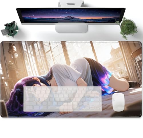 Large Anime Mädchen XXXL Mouse Pad Desk Mat Gaming Mat Pad Improved Precision and Speed Rubber Base for Stable Grip on Smooth Surfaces Table Pad 600x300x3mm Large Anime Mädchen XXXL Mouse Pad Desk Mat Gaming Mat Pad Improved Precision and Speed Rubber Base for Stable Grip on Smooth Surfaces Table Pad 600x300x3mm von PORNHUX