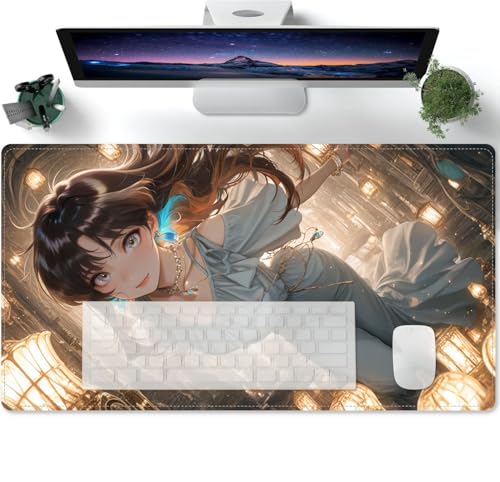 Large Anime-Muster XL Mouse Pad - Desk Mat - Gaming Mat Pad - Rubber Base for Stable Grip on Smooth Surfaces - Table Pad 600x300x3mm Large Anime-Muster XL Mouse Pad - Desk Mat - Gaming Mat Pad - Rubber Base for Stable Grip on Smooth Surfaces - Table Pad 600x300x3mm von PORNHUX