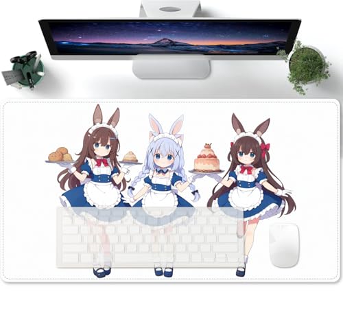 Large Anime-Muster XXXL Mouse Pad Desk Mat Gaming Mat Pad Improved Precision and Speed Rubber Base for Stable Grip on Smooth Surfaces Table Pad 600x300x3mm Large Anime-Muster XXXL Mouse Pad Desk Mat Gaming Mat Pad Improved Precision and Speed Rubber Base for Stable Grip on Smooth Surfaces Table Pad 600x300x3mm von PORNHUX