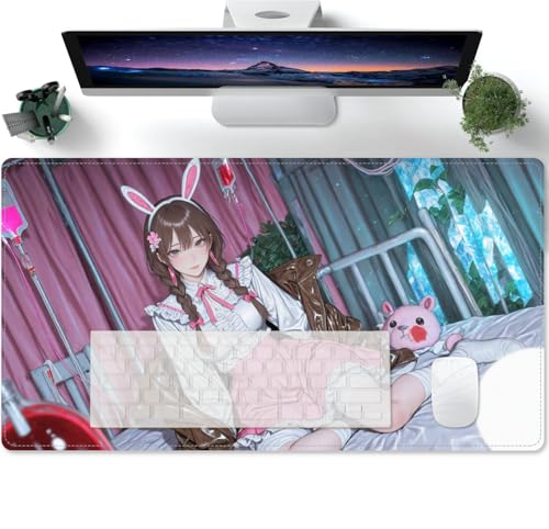 Large Anime-Muster XXXL Mouse Pad Desk Mat Gaming Mat Pad Improved Precision and Speed Rubber Base for Stable Grip on Smooth Surfaces Table Pad 600x300x3mm Large Anime-Muster XXXL Mouse Pad Desk Mat Gaming Mat Pad Improved Precision and Speed Rubber Base for Stable Grip on Smooth Surfaces Table Pad 600x300x3mm von PORNHUX