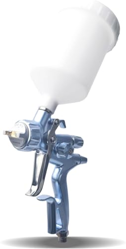 PORPHIS Farbspritzpistole PRD-815 MP-Typ mit geteilter Düse, 1,3 mm, Automobil-Nachbearbeitungsspritzpistole, Blau von PORPHIS