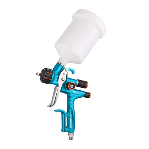 PORPHIS PRD-717 Farbspritzpistole mit geteilter Düse 1,3 mm, Blau PORPHIS PRD-717 Farbspritzpistole mit geteilter Düse 1,3 mm, Blau von PORPHIS