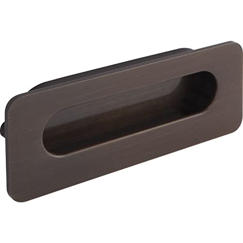 PORRO Muschelgriff Taranis Breite 110 mm, Einlassmaß 102x31 mm, Messing patiniert von PORRO