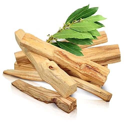 PORTENTUM Palo Santo Natürliches XL-Räucherwerk - 100 g. Ursprung Peru (9-13 St)- Heiliges Holz zum Verbrennen, Echtes Palo Santo, Palo Santo-Räucherwerk im Premium-Pack von PORTENTUM