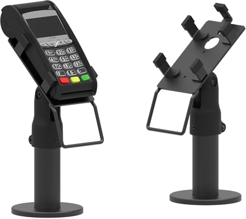 POS VALLEY Ergonomische Halterung Für Universelles EC Karten Gerät - EC Kartenterminal Bankomat Terminal Ständer Mit Griff, 180° Drehung, 45° Neigung, Befestigung Mit Schrauben Oder Kleber POS VALLEY Ergonomische Halterung Für Universelles EC Karten Gerät - EC Kartenterminal Bankomat Terminal Ständer Mit Griff, 180° Drehung, 45° Neigung, Befestigung Mit Schrauben Oder Kleber von POS VALLEY