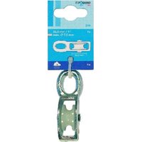 Pösamo Blockrolle einfach (sb) galZn für Seil-Ø b. 7,0mm von POSAMO