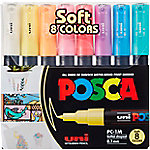 POSCA PC-1M Farbmarker Kalligraphie Farbig Sortiert 8 Stück von POSCA