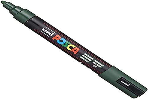 POSCA Pigmentmarker PC-5M, englisch grün von POSCA