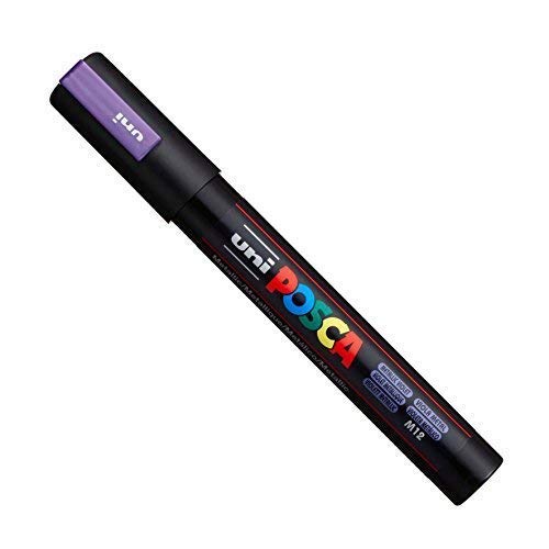 Posca PC-5M Marker von Uni-Ball, in 35 Farben erhältlich Metallic Violet von POSCA
