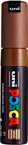 POSCA 181387 - POSCA Marker mit breiter Rundspitze, braun von POSCA