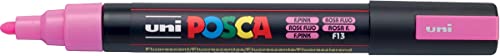 POSCA 182578 - POSCA Markierstift mit mittelfeiner Rundspitze, neon rosa von POSCA