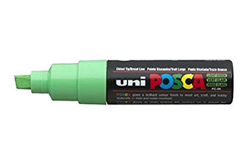 uni-ball uni POSCA PC-8K abgeschrägte Spitze, Grün, 1 Stück von POSCA