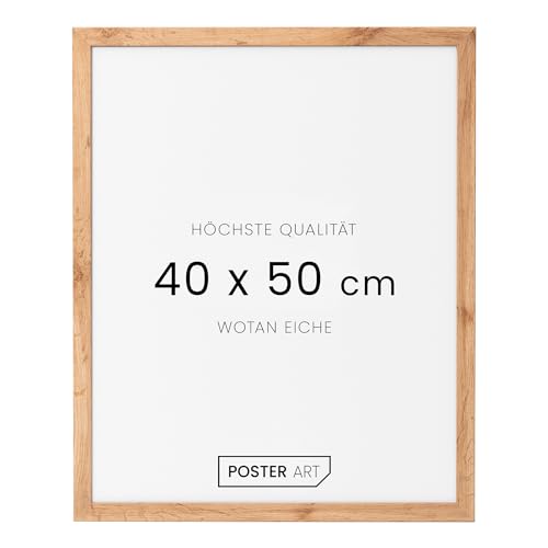POSTER ART Wotan Eiche, 40x50 cm California Bilderrahmen zum Aufhängen aus MDF und Acrylglas - Wand Bilderrahmen Moderner Fotorahmen POSTER ART Wotan Eiche, 40x50 cm California Bilderrahmen zum Aufhängen aus MDF und Acrylglas - Wand Bilderrahmen Moderner Fotorahmen von POSTER ART