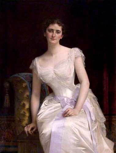 POSTERIIk Berühmt Abstrakt auf Leinwand Vintage Wandbild Mary Victoriaese Leiter Lady Curzon Von Alexandre Cabanel Tier Poster für Wanddekoration 60x90cm von POSTERIIk