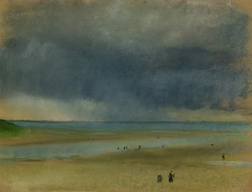 POSTERIIk Berühmt Abstrakt auf Leinwand Vintage Wandbild Neben dem meer von edgar degas Tier Poster für Wohnzimmerdekoration 60x90cm von POSTERIIk