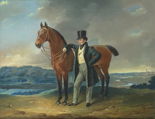 POSTERIIk Berühmt Leinwand Ölgemälde Poster Kunstwerke Benecke von Groditzberg von Krüger Druckgrafik für Wanddekoration 60x90cm von POSTERIIk
