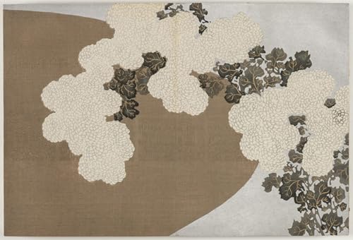 POSTERIIk Berühmt Leinwand Ölgemälde Poster Kunstwerke Blumen aus hundert Welten Blumen von Kamisaka Sekka Druckgrafik für Office Home Decor 60x90cm von POSTERIIk