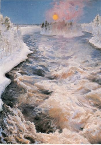 POSTERIIk Berühmt Leinwand Ölgemälde Poster Kunstwerke Imatra von akseli Gallen-kallela Druckgrafik für Wohnzimmerdekoration 60x90cm POSTERIIk Berühmt Leinwand Ölgemälde Poster Kunstwerke Imatra von akseli Gallen-kallela Druckgrafik für Wohnzimmerdekoration 60x90cm von POSTERIIk