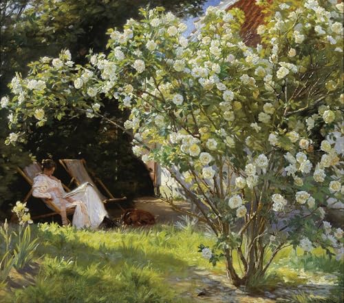POSTERIIk Berühmt Leinwand Ölgemälde Poster Kunstwerke Marie Kroyer sitzt im Liegestuhl im Garten von Peder Severinese Krøyer Druckgrafik für Office Home Decor 60x90cm POSTERIIk Berühmt Leinwand Ölgemälde Poster Kunstwerke Marie Kroyer sitzt im Liegestuhl im Garten von Peder Severinese Krøyer Druckgrafik für Office Home Decor 60x90cm von POSTERIIk