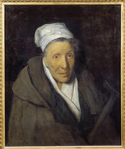 POSTERIIk Berühmt Leinwand Ölgemälde Poster Kunstwerke The crazy monomaniac von theodore Gericault Druckgrafik für Wanddekoration 60x90cm von POSTERIIk