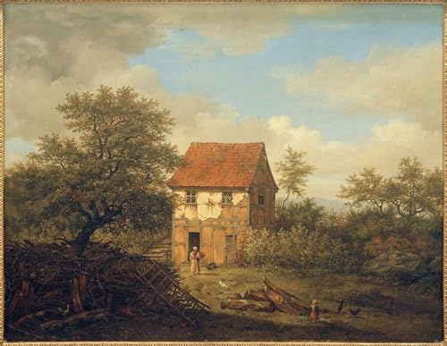 POSTERIIk Berühmt Moderne Leinwanddrucke Straße Graffiti Bilder C Morgenstern Lot Auf Schloss Born im Taunus von Carl Morgenstern Drucken Ölgemälde für Wanddekoration 60x90cm POSTERIIk Berühmt Moderne Leinwanddrucke Straße Graffiti Bilder C Morgenstern Lot Auf Schloss Born im Taunus von Carl Morgenstern Drucken Ölgemälde für Wanddekoration 60x90cm von POSTERIIk