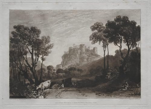 POSTERIIk Berühmt klassischer Kunstdruck Druck Leinwand Das Schloss über den Wiesen von Mallord William Turner Abstraktes Foto Bild für Office Home Decor 60x90cm POSTERIIk Berühmt klassischer Kunstdruck Druck Leinwand Das Schloss über den Wiesen von Mallord William Turner Abstraktes Foto Bild für Office Home Decor 60x90cm von POSTERIIk