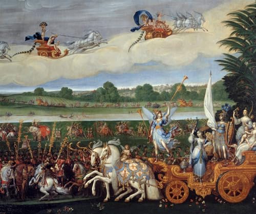 POSTERIIk Berühmt klassischer Kunstdruck Druck Leinwand Die vier Elemente der Erde von Claude Deruet Abstraktes Foto Bild für Office Home Decor 60x90cm POSTERIIk Berühmt klassischer Kunstdruck Druck Leinwand Die vier Elemente der Erde von Claude Deruet Abstraktes Foto Bild für Office Home Decor 60x90cm von POSTERIIk