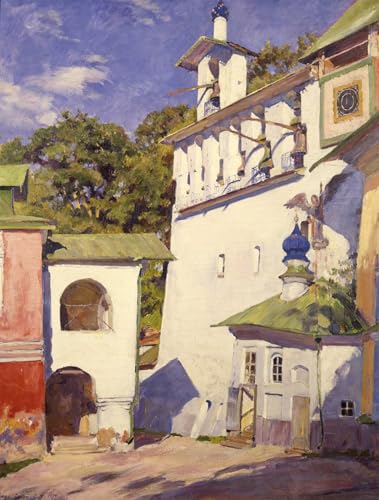 POSTERIIk Vintage Leinwand Ölgemälde Poster Kunstwerke der Große von Sergei Arsenevich Vinogradov Druckgrafik für Wohnzimmerdekoration 60x90cm POSTERIIk Vintage Leinwand Ölgemälde Poster Kunstwerke der Große von Sergei Arsenevich Vinogradov Druckgrafik für Wohnzimmerdekoration 60x90cm von POSTERIIk