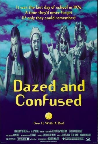 Dazed And Confused Movie Poster 28 cm x43cm 11inx17in by POSTERS von POSTERS