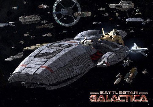 POSTERS Battlestar Galactica Fleet Mini 28 x 43 cm von POSTERS