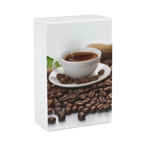 Bean Zigarettenetui Premium Wasserdichte Zigarettenbox Harte Zigarren Schutzhülle Box Tragbare Zigarettenspitze Kompaktes und leichtes Design für Reisen Outdoor von POTSCBVW