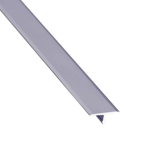 Aluminium-Bodenübergangsschwellenleiste, Schwellenleisten-Türverkleidung, langlebige Bodenkanten-Abdeckleiste/Schwarz/L 145 cm (Rot, B 40 mm)(Grey,W 15Mm) von POTUBI