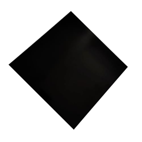 Epoxidglasfaser-Glasfaserplatte, G10-Epoxidglasfaser FR4-Vorlagenplatte, 4 mm, Schwarz, mehrere Größen for 3D-Drucker (100 mm x 100 mm)(310MM x 310MM) von POTUBI