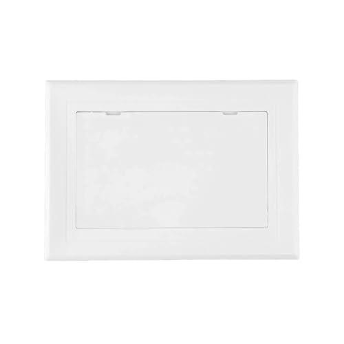 Inspektionsluke aus Kunststoff, Zugangsluke mit Scharnier aus ABS-Kunststoff, weiß, mehrere Größen (150 x 200 mm)(150x200mm) von POTUBI