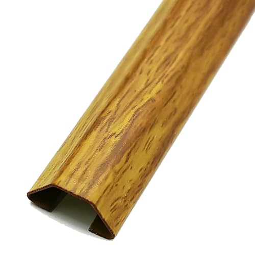 Kabelkanal, selbstklebend, 2er-Pack, mehrfarbig, mehrere Größen, Edelstahl, Holzmaserung (Grau, 3#)(Yellow,2#) von POTUBI